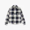 Represent All Over Initial Flannel Shirt - Blue Check> Shirts