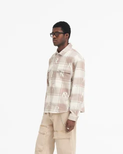 Represent All Over Initial Flannel Shirt -> Shirts