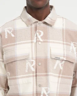 Represent All Over Initial Flannel Shirt -><noscript><img width=