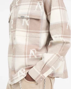 Represent All Over Initial Flannel Shirt -><noscript><img width=