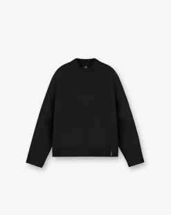 Represent Alpaca Blend Sweater - Jet Black> Knitwear