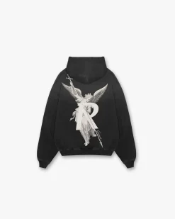 Represent Archangel Hoodie - Stained Black> Hoodies