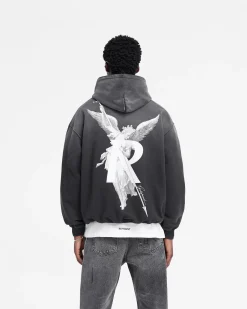 Represent Archangel Hoodie - Stained Black><noscript><img width=