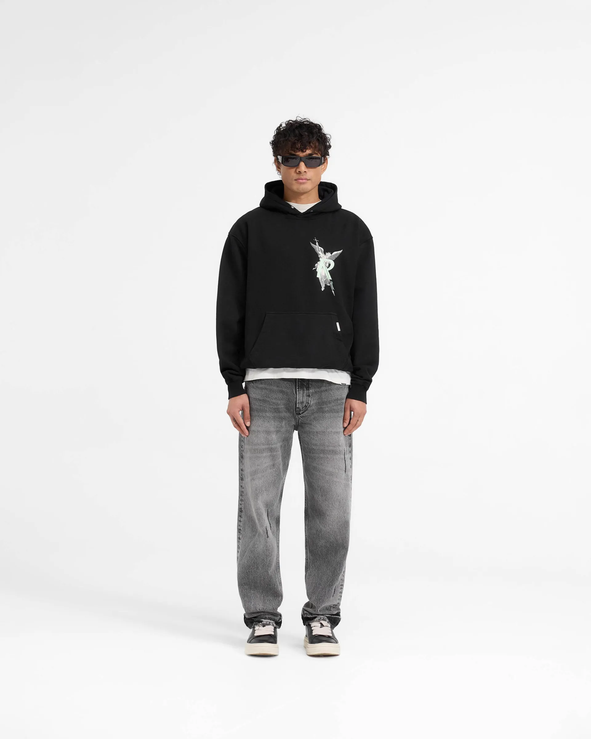 Represent Archangel Initial Hoodie - Jet Black> Hoodies