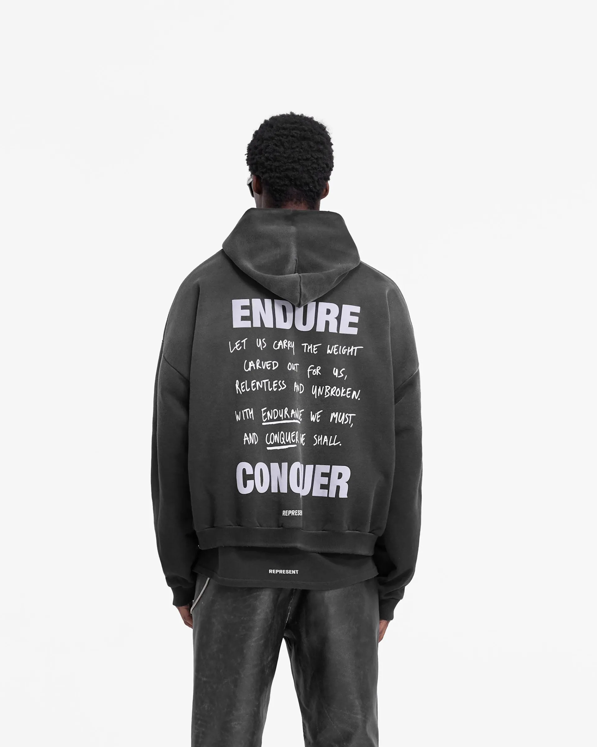 Represent Atlas Hoodie - Stained Black> Hoodies