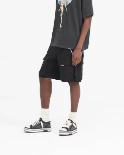 Represent Baggy Cotton Cargo Short -> Shorts