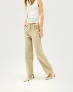 Represent Balloon Leg Jean - Iced Latte><noscript><img width=