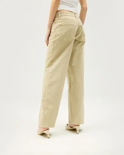 Represent Balloon Leg Jean - Iced Latte><noscript><img width=