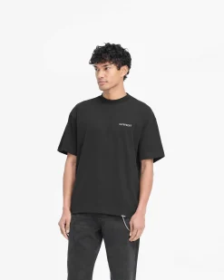 Represent Block Logo T-Shirt - Jet Black> T-Shirts
