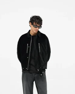 Represent Bordeaux Brushed Jacket -><noscript><img width=