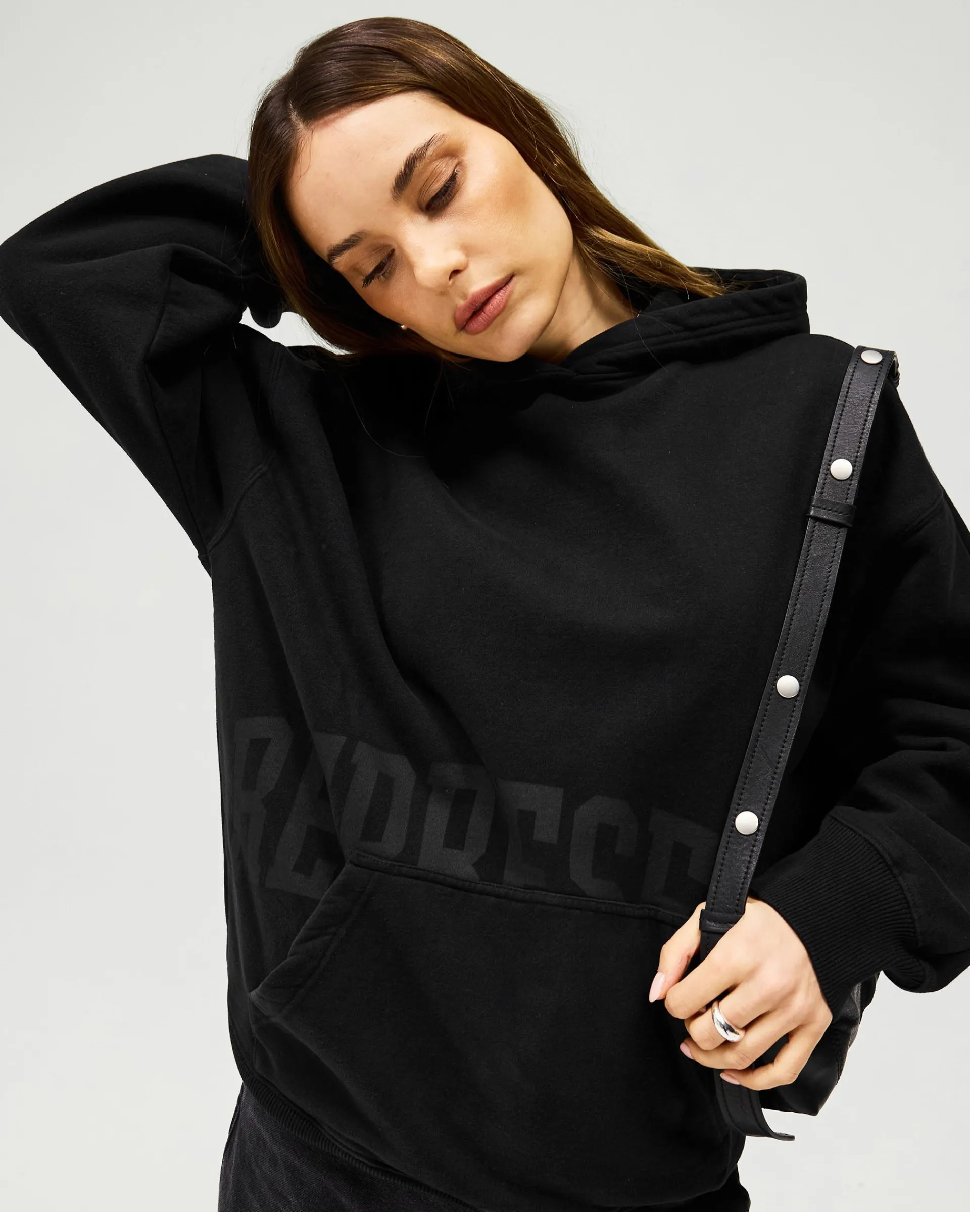 Represent Boyfriend Graphic Hoodie - Black Coffee> Tops/Hoodies