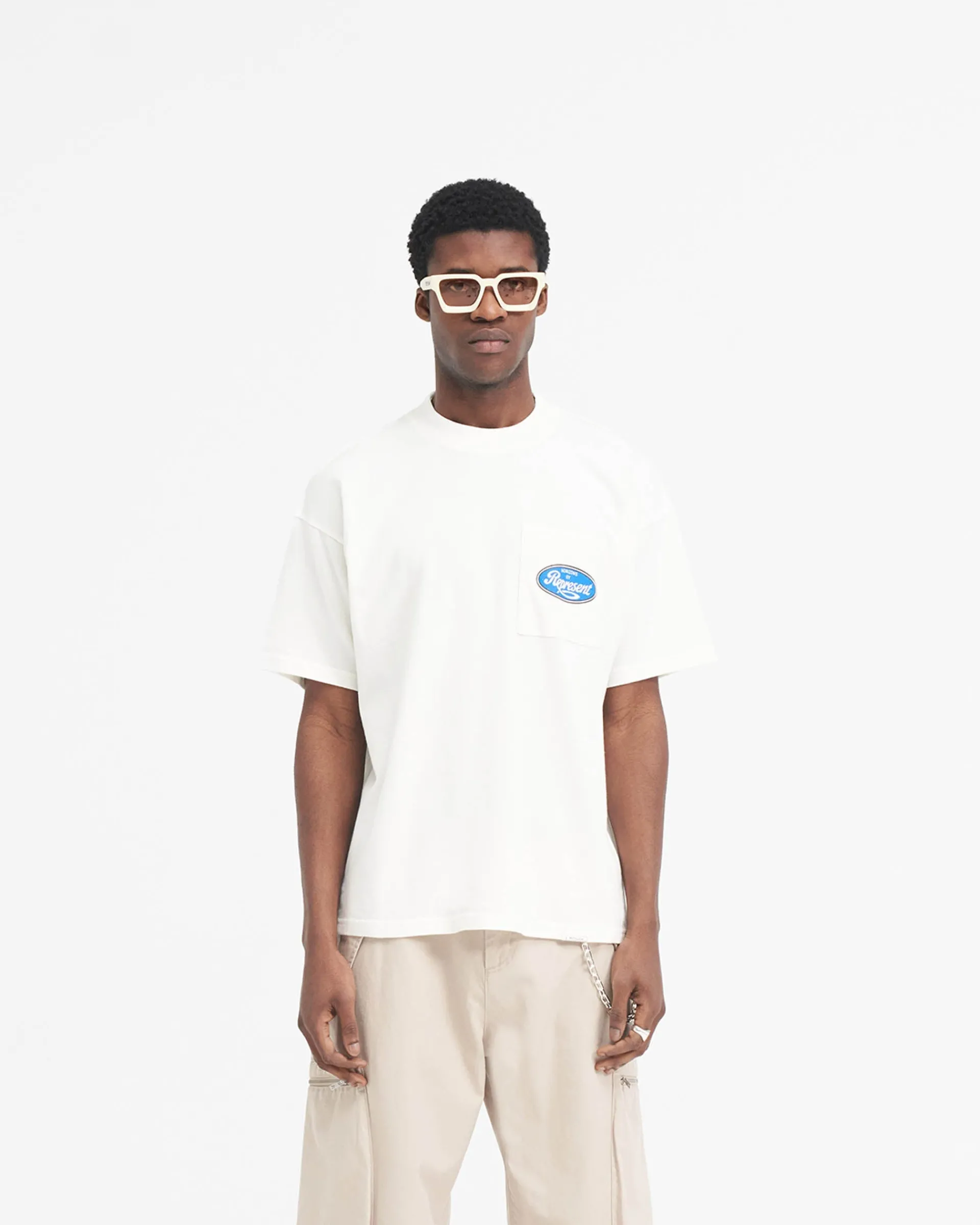 Represent Classic Parts T-Shirt - Flat White> T-Shirts
