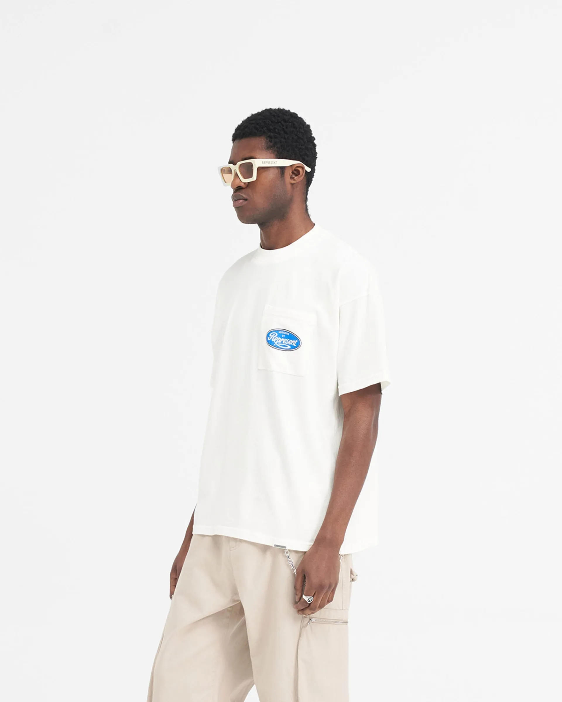 Represent Classic Parts T-Shirt - Flat White> T-Shirts
