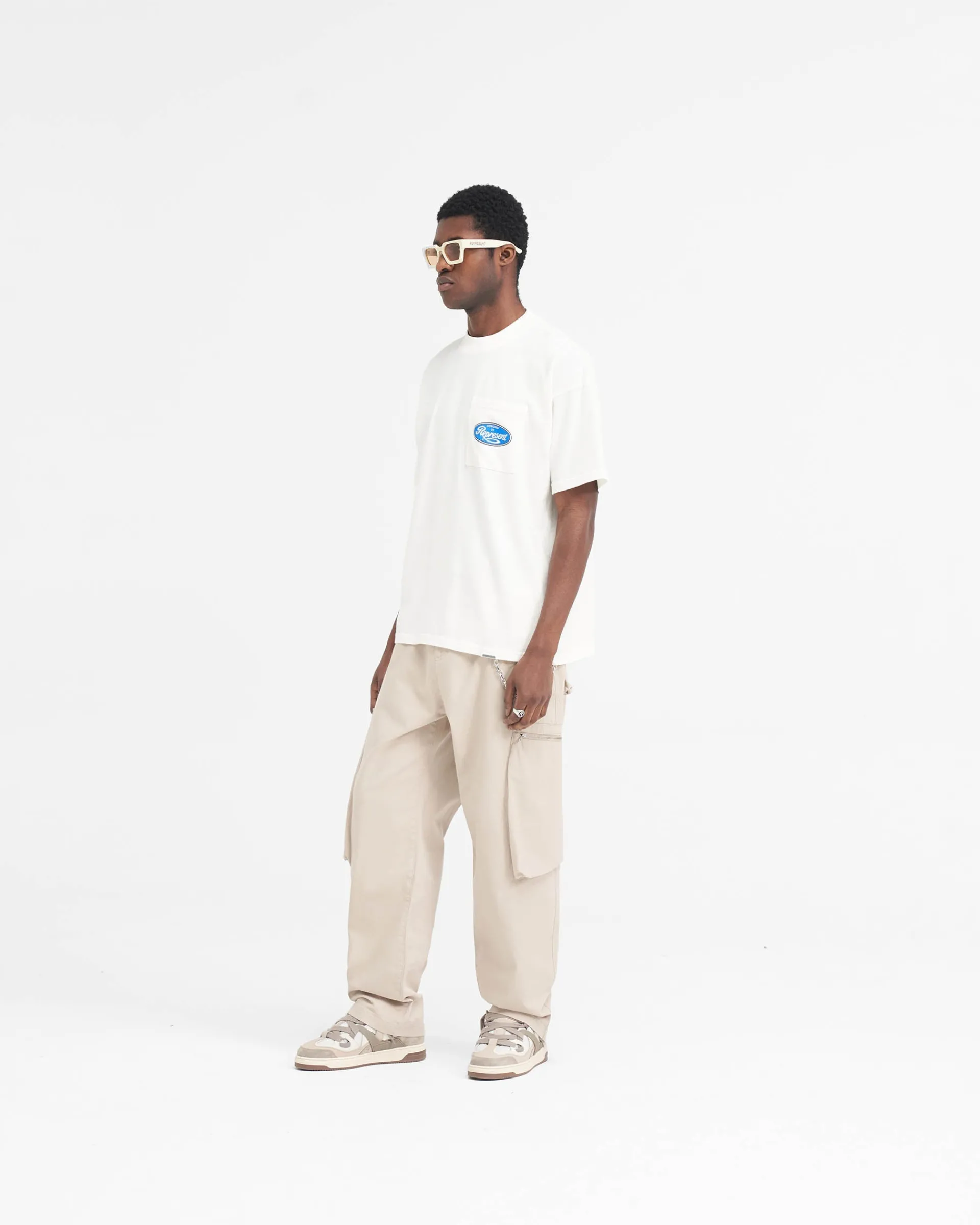 Represent Classic Parts T-Shirt - Flat White> T-Shirts