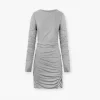Represent Coil Minidress - Grey Marl> Dresses