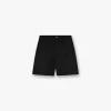 Represent Cotton Tailored Short - Jet Black> Shorts