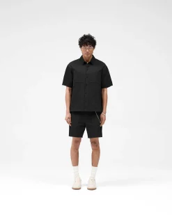 Represent Cotton Tailored Short - Jet Black><noscript><img width=