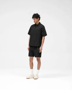Represent Cotton Tailored Short - Jet Black><noscript><img width=