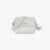 Represent Cracked Leather Cross Body Bag - Antique White> Bags