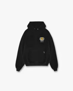 Represent Crest Hoodie - Vintage Black> Hoodies