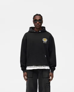 Represent Crest Hoodie - Vintage Black><noscript><img width=