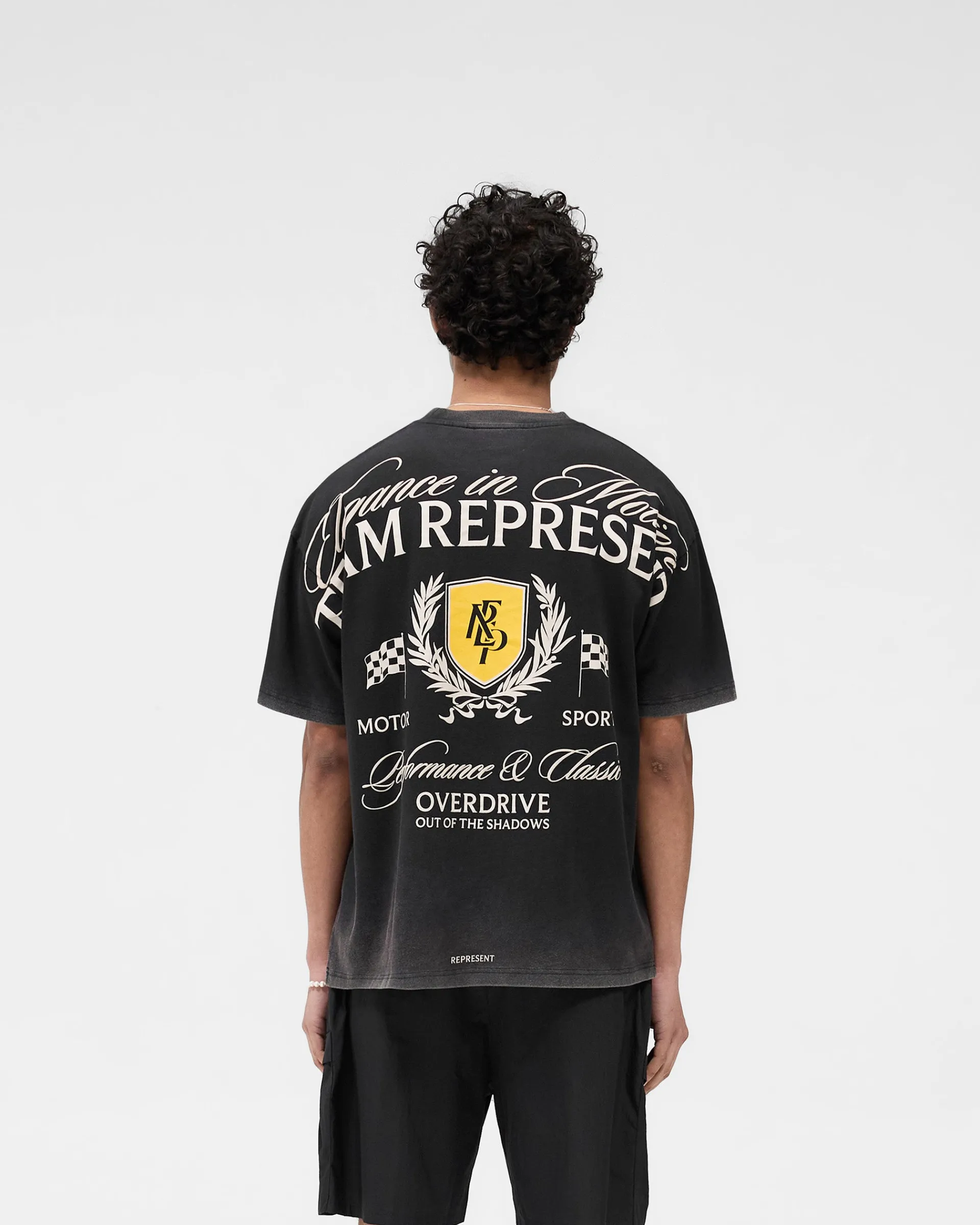 Represent Crest T-Shirt - Vintage Black> T-Shirts