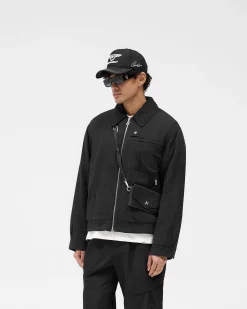 Represent Crinkle Trucker Jacket -> Outerwear