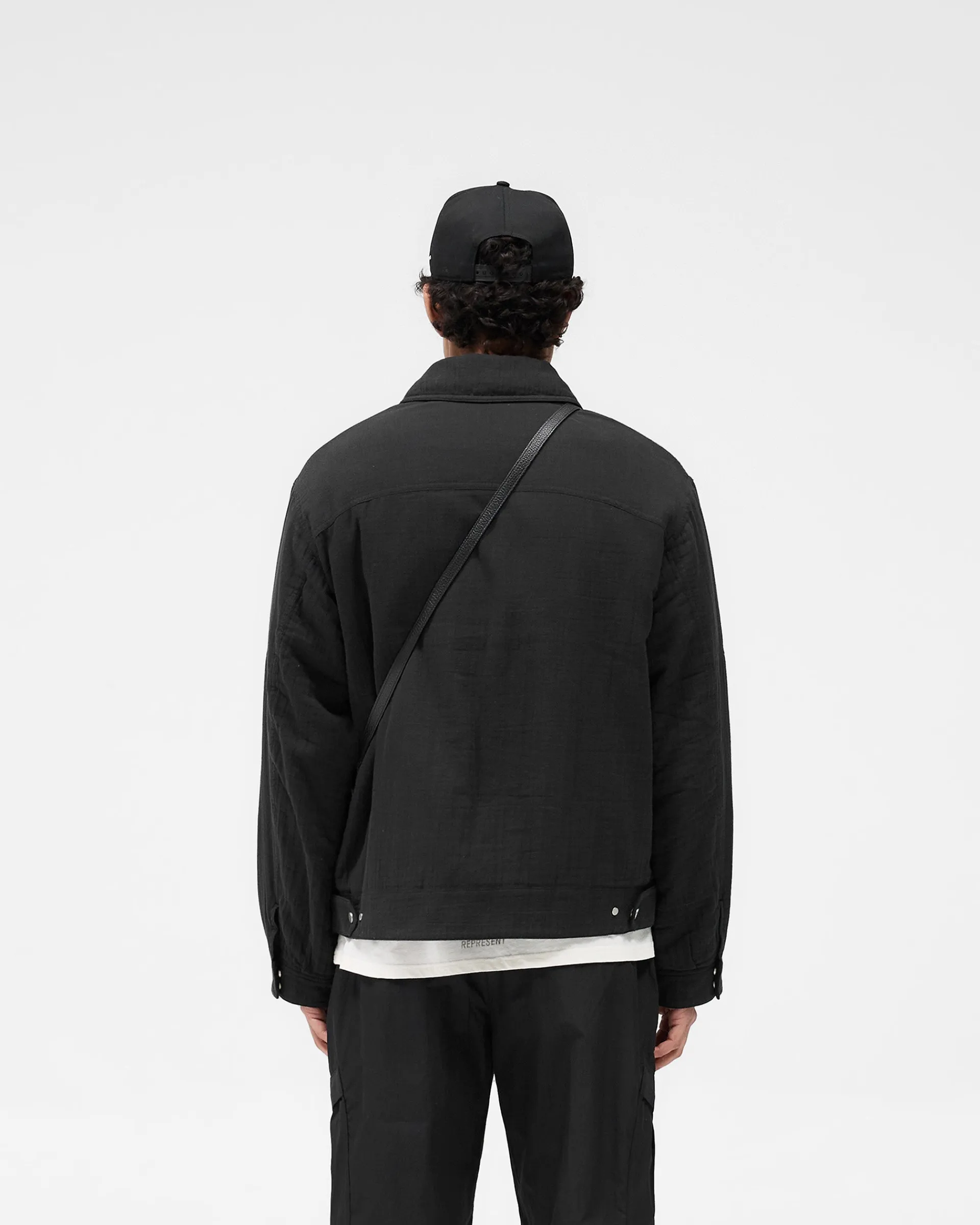 Represent Crinkle Trucker Jacket -> Outerwear