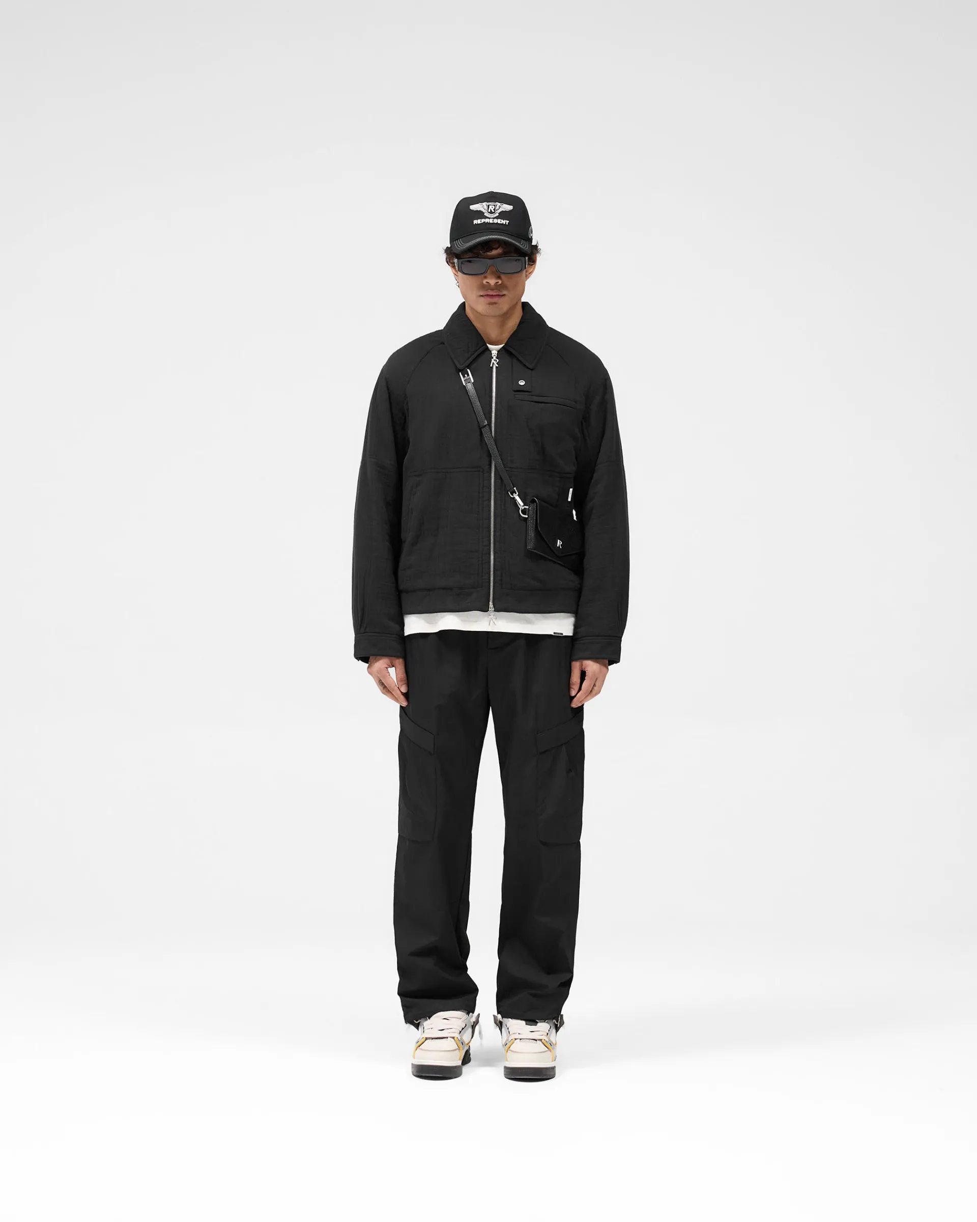 Represent Crinkle Trucker Jacket -> Outerwear