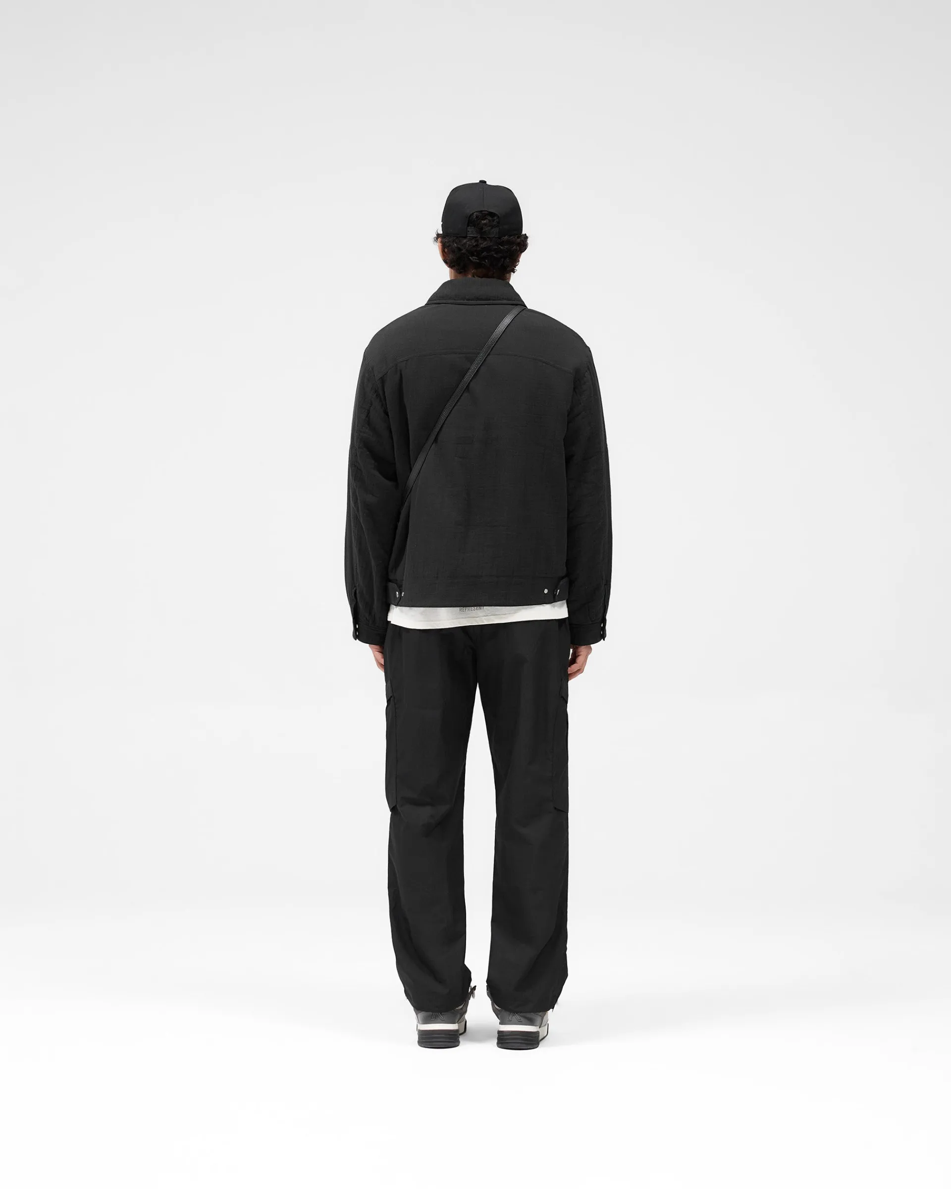 Represent Crinkle Trucker Jacket -> Outerwear