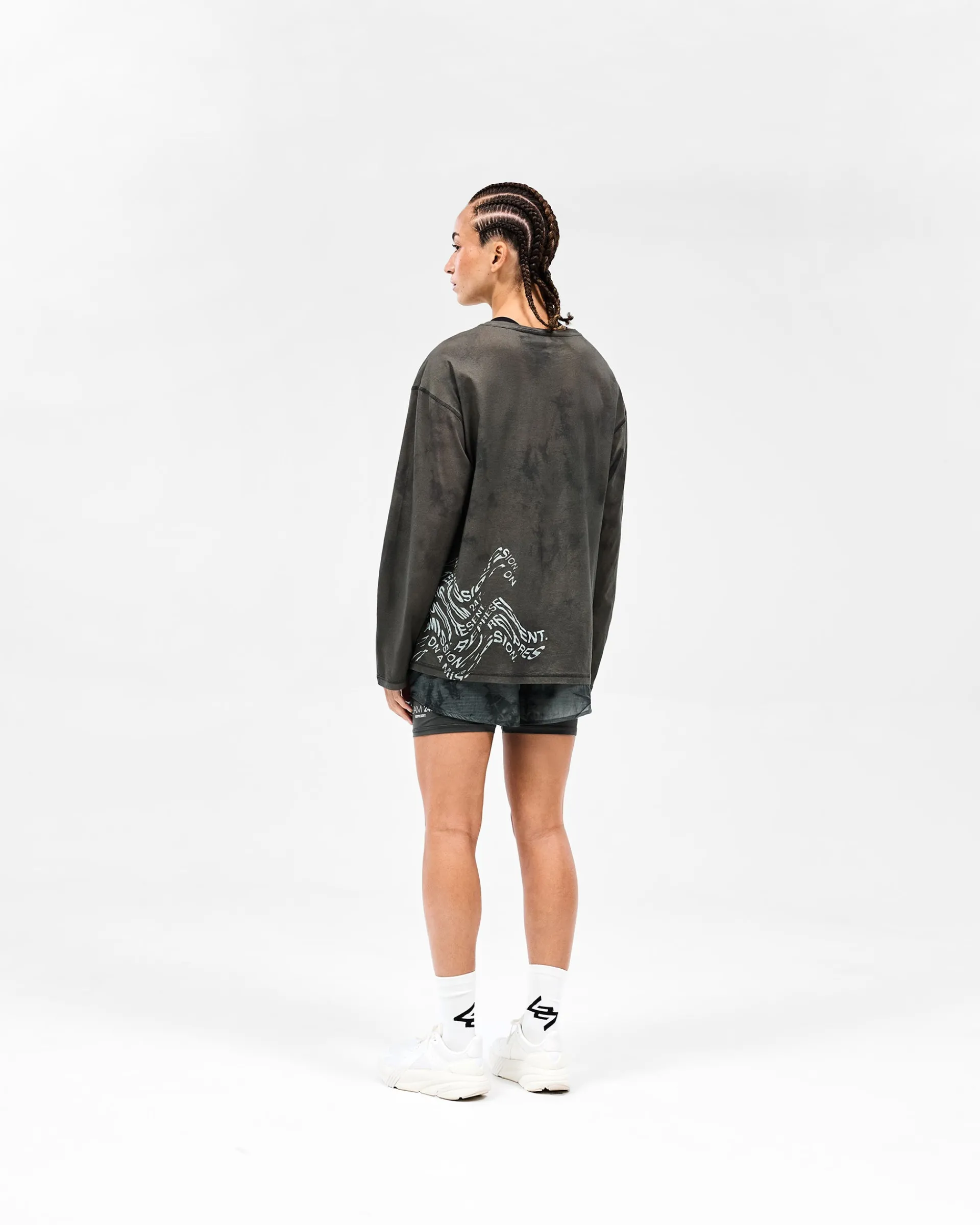 Represent 247 Distance 2-In-1 Short Printed - Dark Green> Bottoms/Shorts