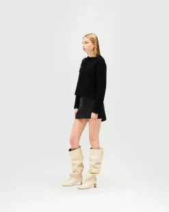 Represent Drive Skirt - Jet Black> Skirts