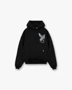 Represent Elegance In Motion Hoodie - Jet Black> Hoodies