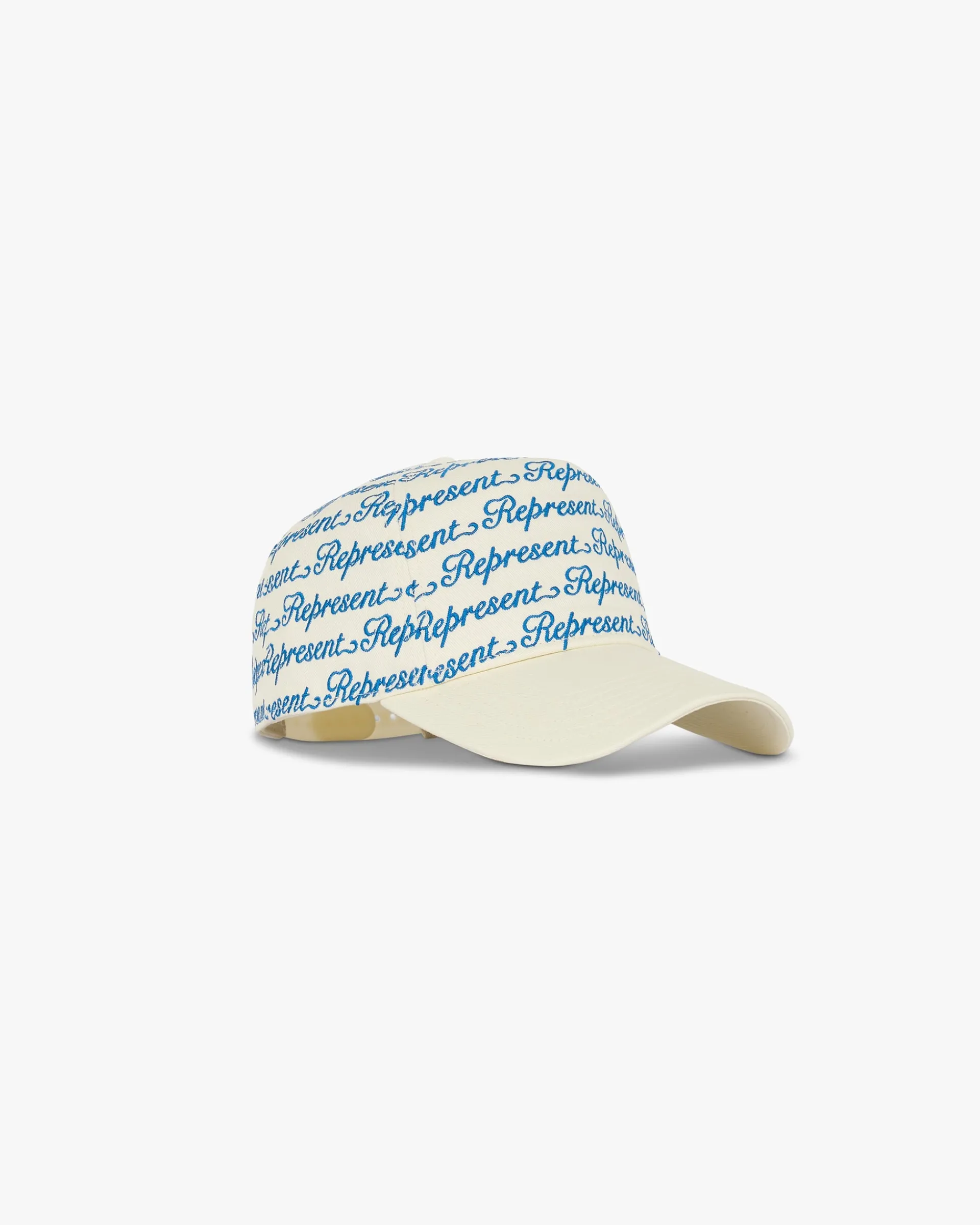Represent Embroidered Cap - Antique White> Caps