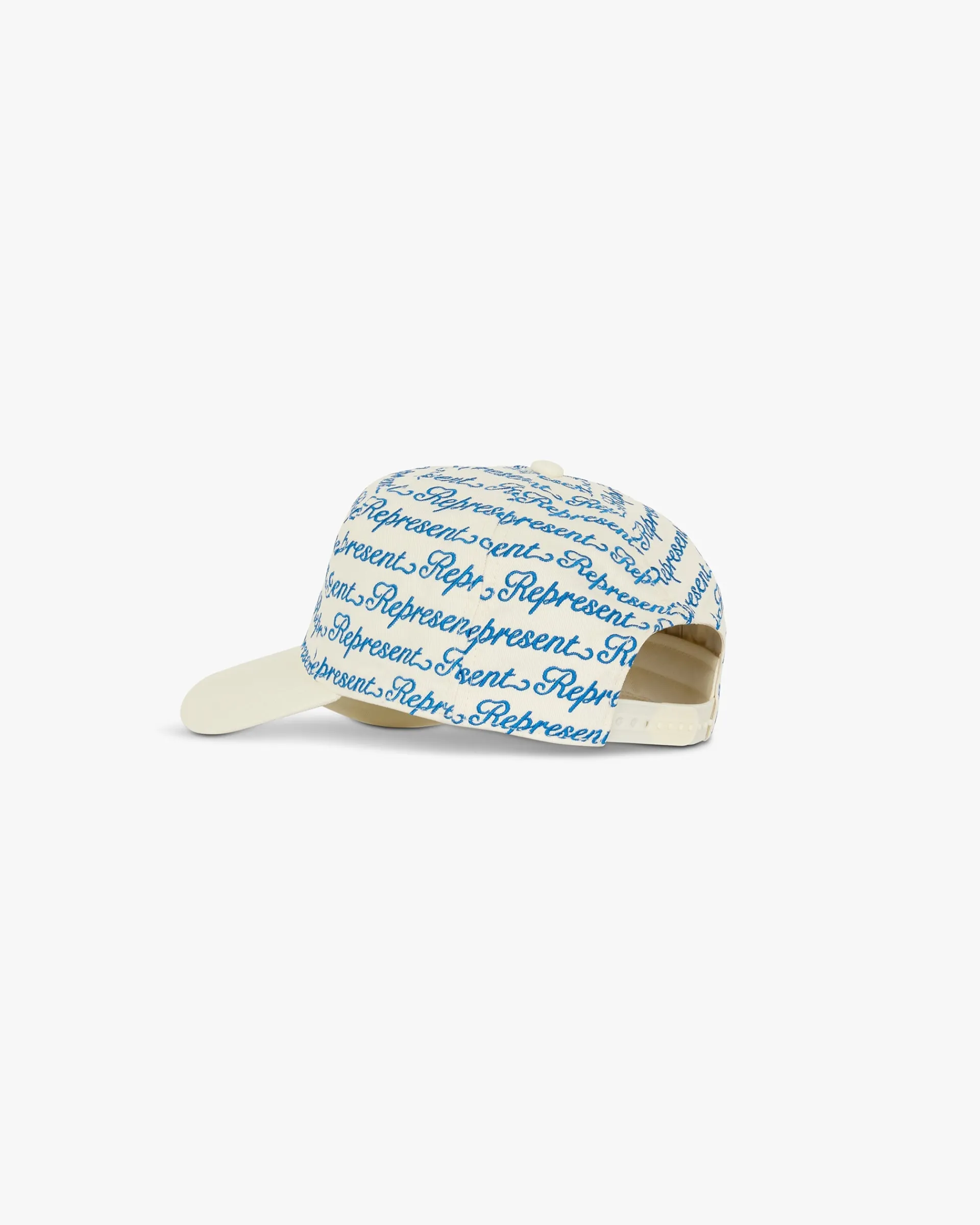 Represent Embroidered Cap - Antique White> Caps