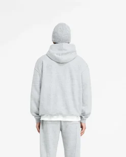 Represent England Applique Hoodie - Grey Marl><noscript><img width=