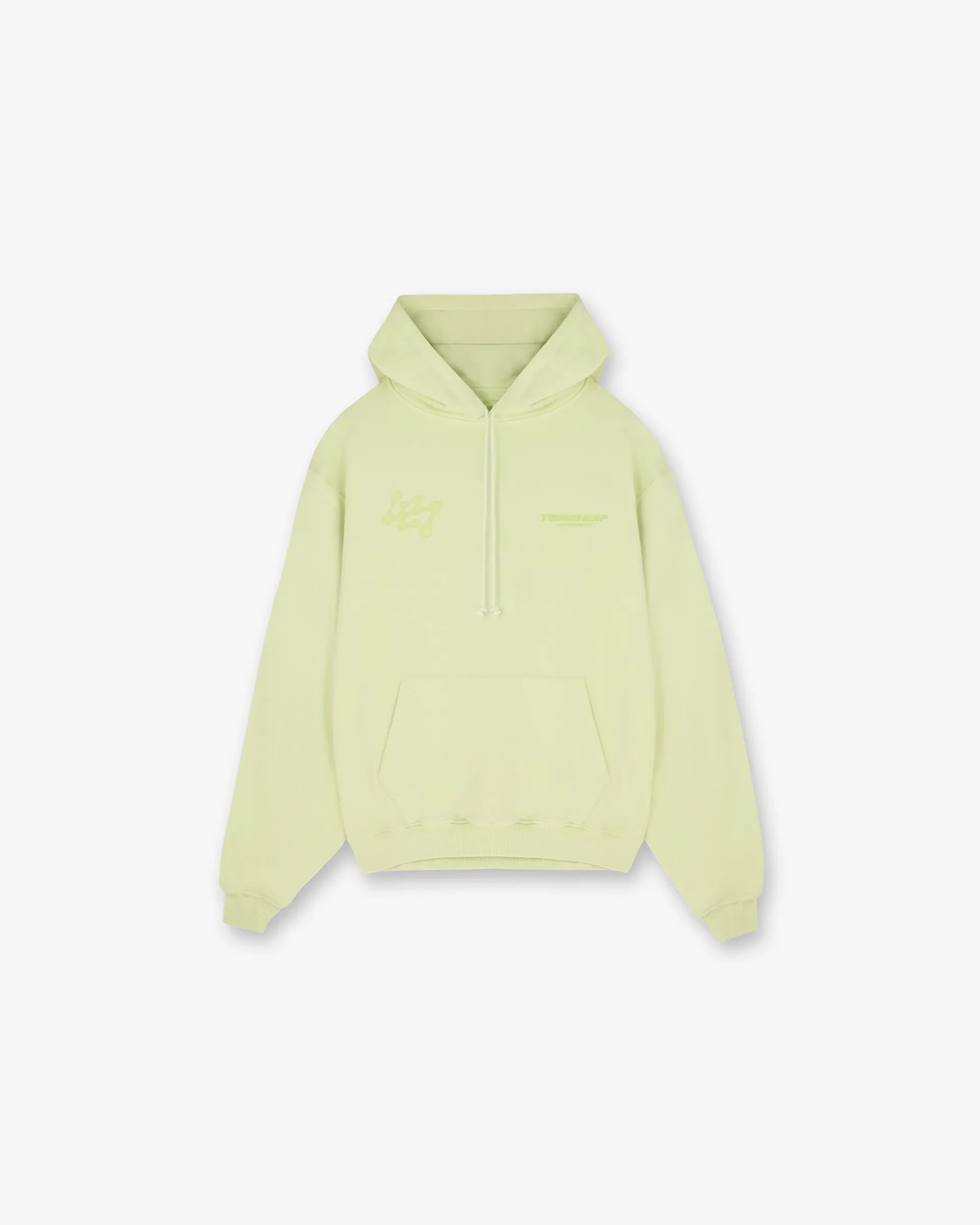 Represent 247 Future Terrains Oversized Hoodie - Shadow Lime> Hoodies