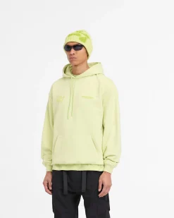 Represent 247 Future Terrains Oversized Hoodie - Shadow Lime><noscript><img width=