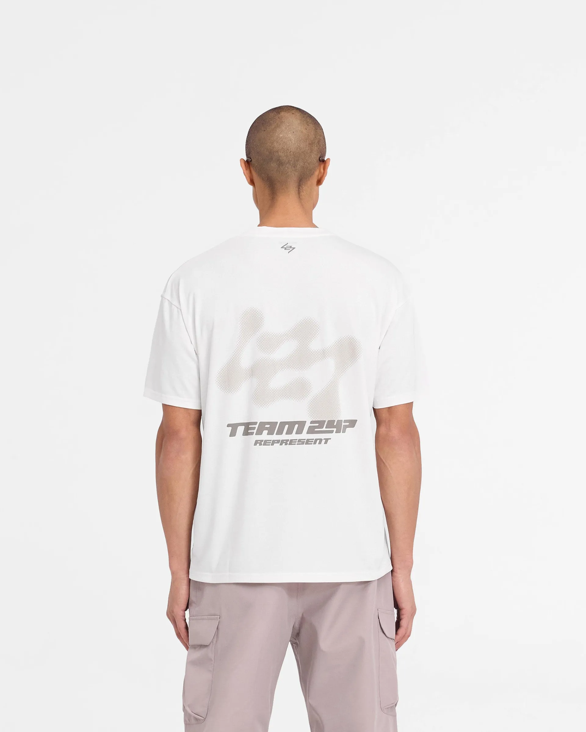 Represent 247 Future Terrains Oversized T-Shirt - Flat White> T-Shirts