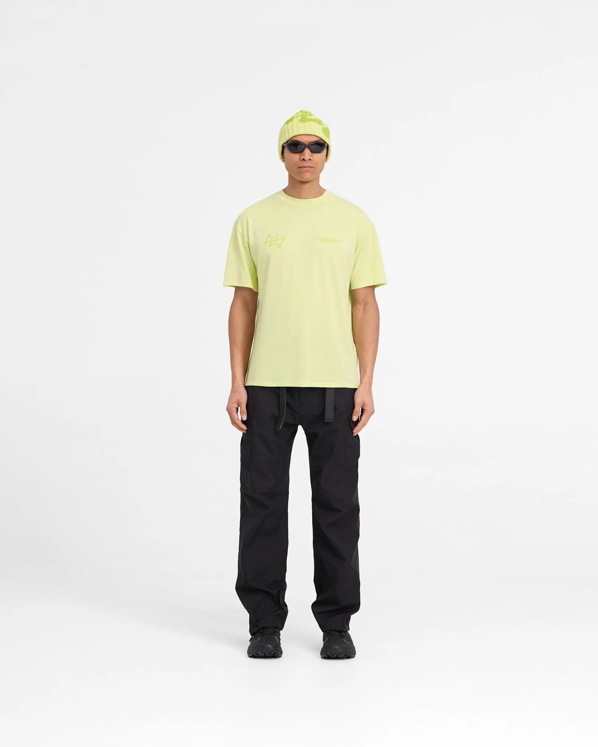 Represent 247 Future Terrains Oversized T-Shirt - Shadow Lime> T-Shirts