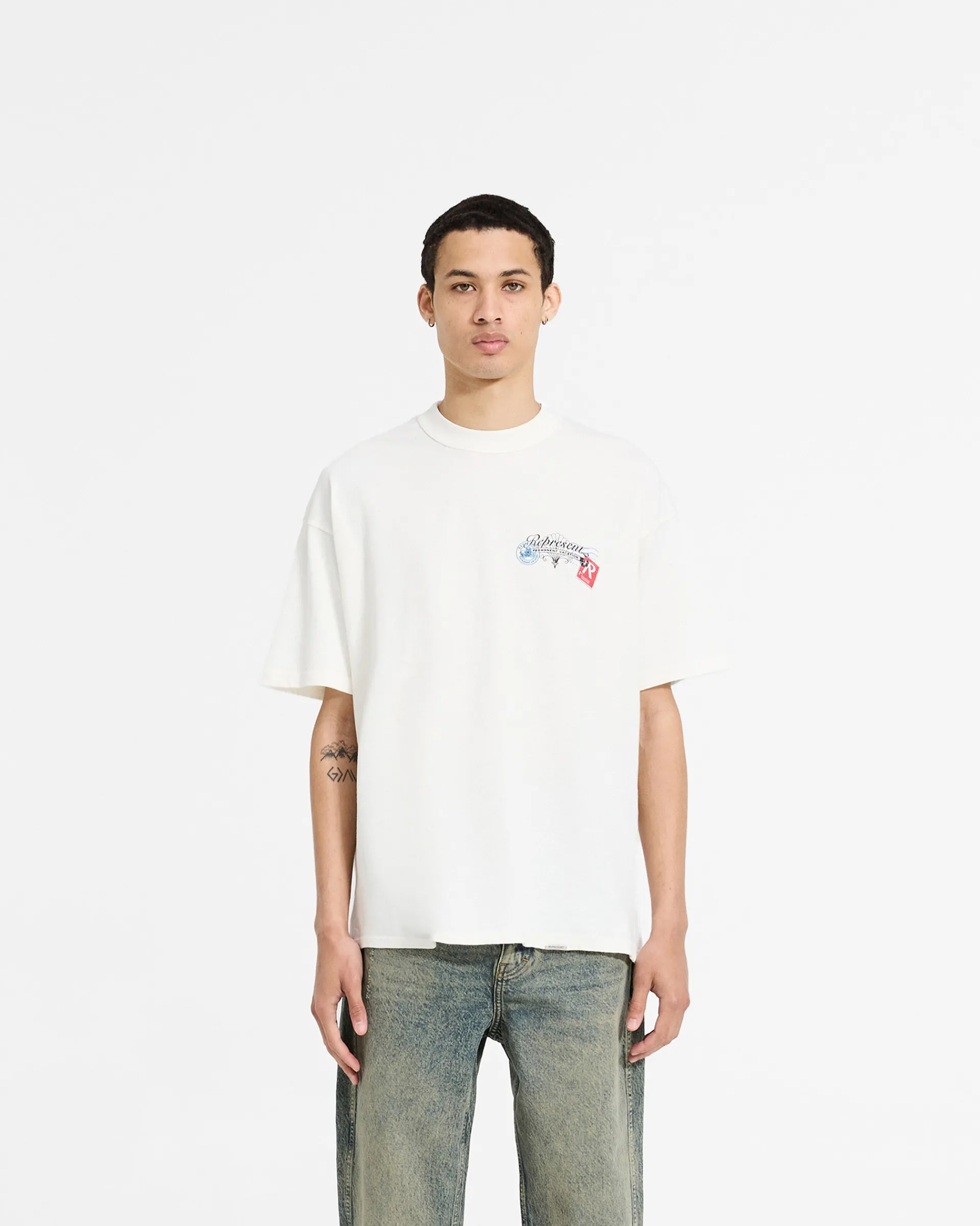 Represent Girls Of Summer T-Shirt - Flat White> T-Shirts
