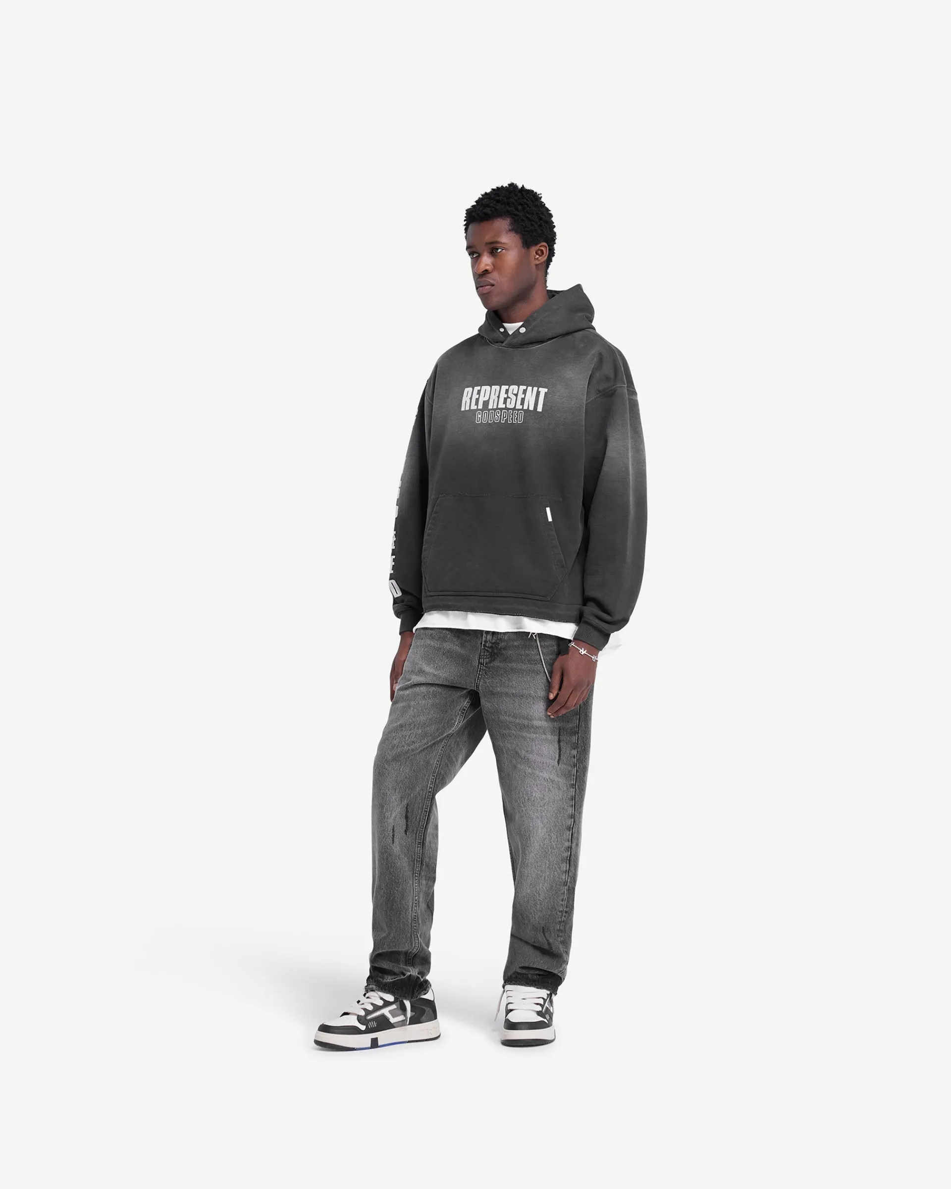 Represent Godspeed Hoodie - Aged Black> Hoodies
