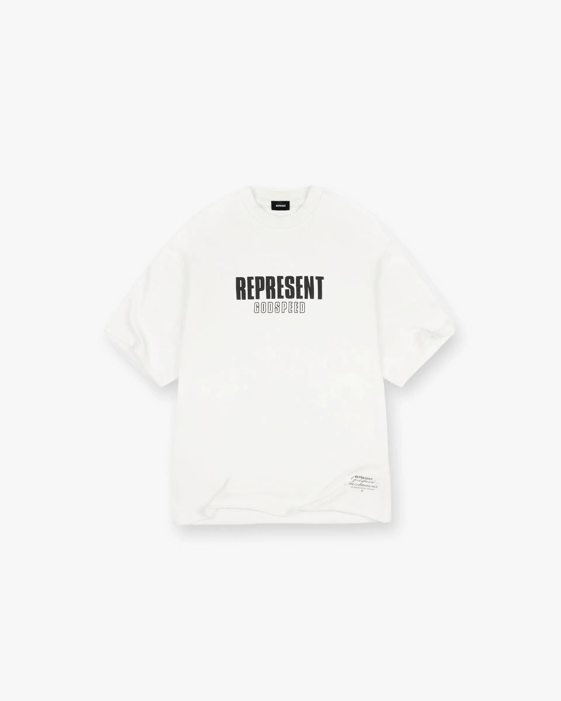 Represent Godspeed T-Shirt - Flat White> T-Shirts