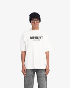 Represent Godspeed T-Shirt - Flat White><noscript><img width=