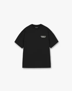 Represent 247 Gymnasium T-Shirt - Off Black> T-Shirts