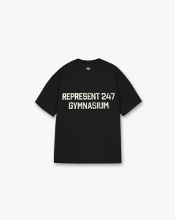 Represent 247 Gymnasium T-Shirt - Off Black> T-Shirts