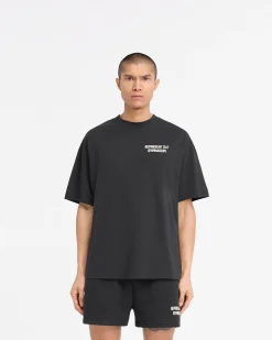 Represent 247 Gymnasium T-Shirt - Off Black><noscript><img width=