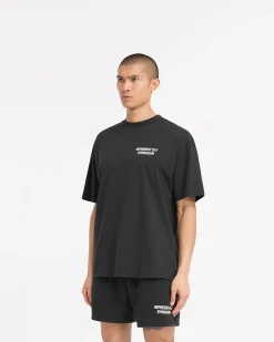 Represent 247 Gymnasium T-Shirt - Off Black><noscript><img width=