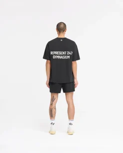 Represent 247 Gymnasium T-Shirt - Off Black><noscript><img width=