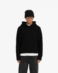 Represent Heavy Boucle Hoodie - Jet Black><noscript><img width=